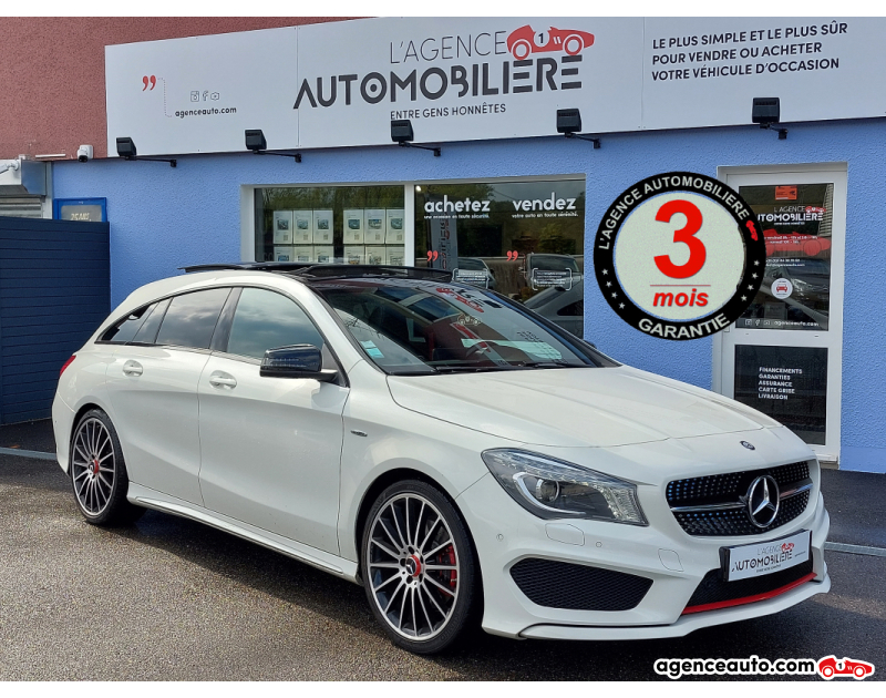 Achat voiture occasion, Auto occasion pas cher | Agence Auto Mercedes Classe CLA SHOOTING BRAKE 250 4MATIC SPORT Blanc Année 2015 Automatique Essence